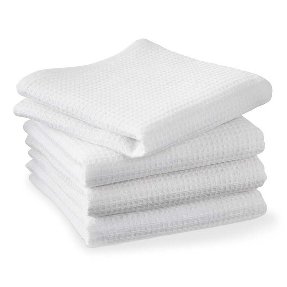 WS Super Absorbent Waffle Weave Tea Towels Williams Sonoma Australia